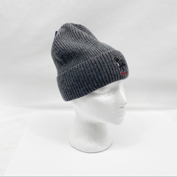 Polo Ralph Lauren French Bulldog Knit Cuff Hat - Picture 5 of 9